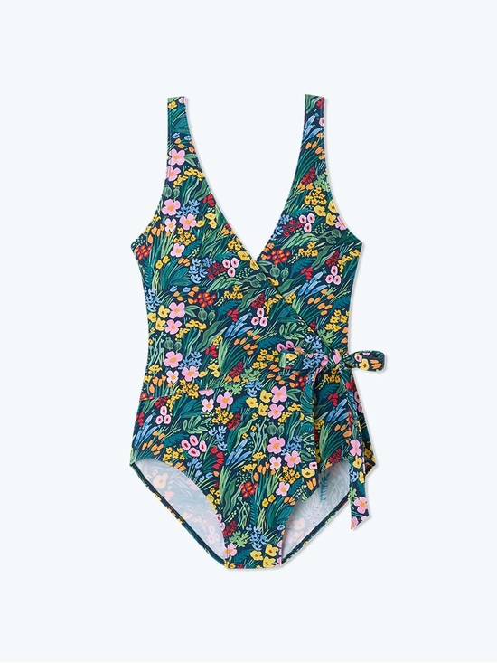 summersalt Other - Summersalt x The Rifle Paper Co. Perfect Wrap One Piece Lea Swimsuit Size 16 NWT